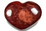 Colorful Carnelian Agate Heart #293737-1